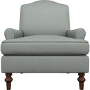  Best Home Furnishings Tyne 4210DW Stationary Chair - Power Blue/Dark Walnut IMAGE 2