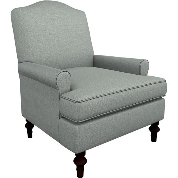  Best Home Furnishings Tyne 4210E Stationary Chair - Power Blue/Espresso IMAGE 1