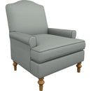  Best Home Furnishings Tyne 4210HB Stationary Chair - Power Blue/Honey Birch IMAGE 1