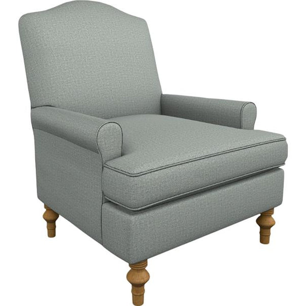  Best Home Furnishings Tyne 4210HB Stationary Chair - Power Blue/Honey Birch IMAGE 1