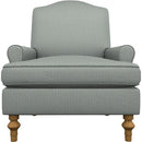  Best Home Furnishings Tyne 4210HB Stationary Chair - Power Blue/Honey Birch IMAGE 2