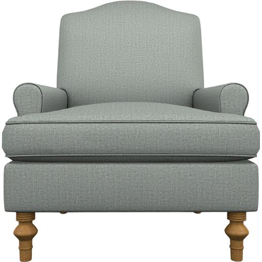  Best Home Furnishings Tyne 4210HB Stationary Chair - Power Blue/Honey Birch IMAGE 2