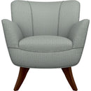  Best Home Furnishings Bethany 4550DW Stationary Chair - Power Blue/Dark Walnut IMAGE 2