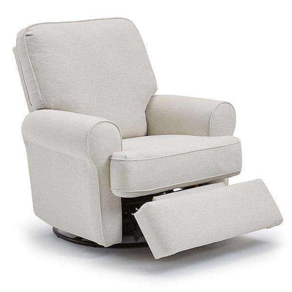  Best Home Furnishings Tryp 5NI25 Swivel Glider Recliner - Snow IMAGE 2