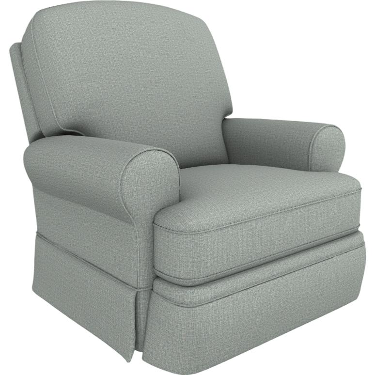  Best Home Furnishings Juliana 5NP75 Power Swivel Glider Recliner - Power Blue IMAGE 1