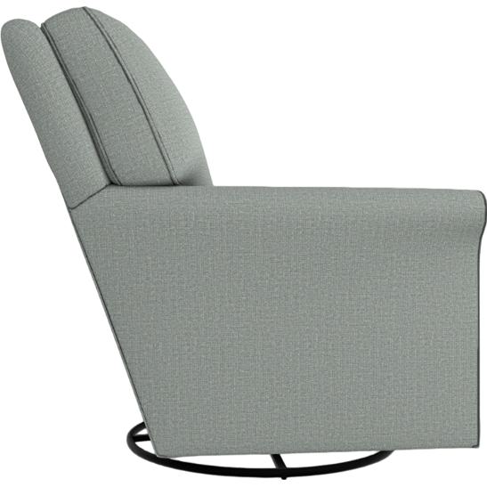  Best Home Furnishings Kacey 5027 Swivel Glider Chair - Power Blue IMAGE 3
