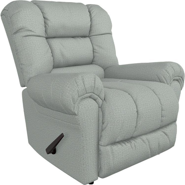  Best Home Furnishings Seger 7M24 Space Saver Recliner - Power Blue IMAGE 1