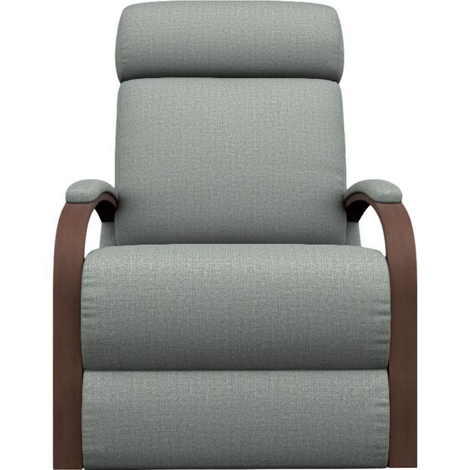  Best Home Furnishings Kinetix 7NP64DW Power Space Saver Recliner - Power Blue/Dark Walnut IMAGE 2