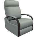  Best Home Furnishings Kinetix 7NP65E Power Swivel Glider Recliner - Power Blue/Espresso IMAGE 1