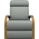  Best Home Furnishings Kinetix 7NP65HB Power Swivel Glider Recliner - Power Blue/Honey Birch IMAGE 2