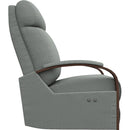  Best Home Furnishings Kinetix 7N64DW Space Saver Recliner - Power Blue/Dark Walnut IMAGE 3