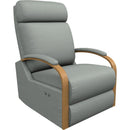  Best Home Furnishings Kinetix 7N64HB Space Saver Recliner - Power Blue/Honey Birch IMAGE 1