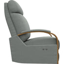  Best Home Furnishings Kinetix 7N64HB Space Saver Recliner - Power Blue/Honey Birch IMAGE 3