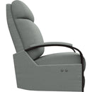  Best Home Furnishings Kinetix 7N65E Swivel Glider Recliner - Power Blue/Espresso IMAGE 3