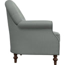  Best Home Furnishings Truscott 7030DW Stationary Chair - Power Blue/Dark Walnut IMAGE 3