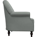  Best Home Furnishings Truscott 7030E Stationary Chair - Power Blue/Espresso IMAGE 3