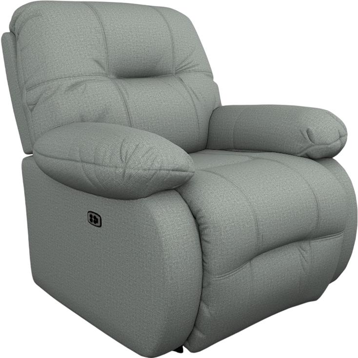  Best Home Furnishings Brinley 8MZ87 Power Tilt Headrest Rocker Recliner - Power Blue IMAGE 1