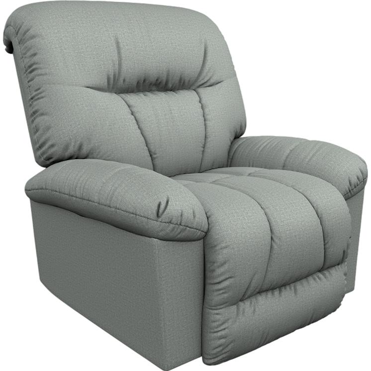  Best Home Furnishings Retreat 8N04 Space Saver Recliner - Power Blue IMAGE 1