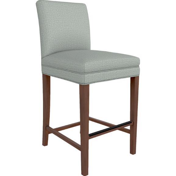  Best Home Furnishings Myerlette 2 8780DW/30 30 Inch Barstool - Power Blue/Dark Walnut IMAGE 1