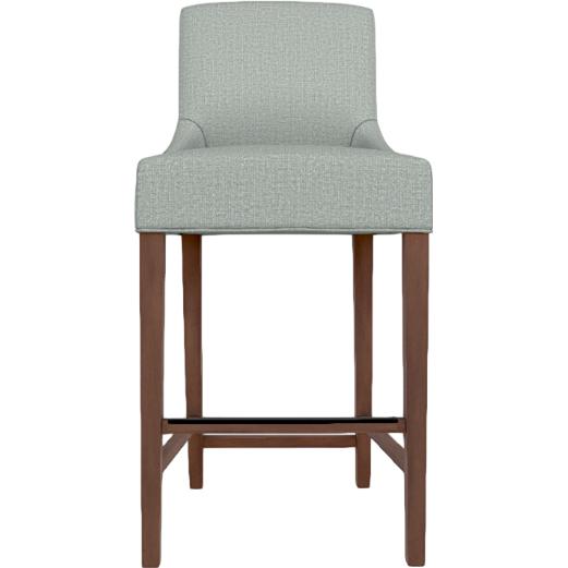  Best Home Furnishings Eliella 8840DW/30 30 Inch Barstool - Power Blue/Dark Walnut IMAGE 2