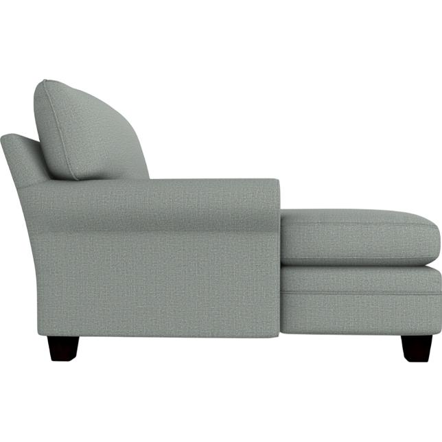  Best Home Furnishings Reyona 9100E Chaise - Power Blue/Espresso IMAGE 3