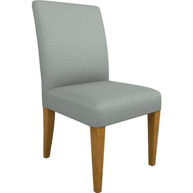  Best Home Furnishings Myer 9780HB/1 Dining Chair - Power Blue/Honey Birch IMAGE 1