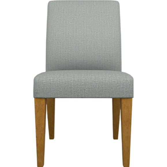  Best Home Furnishings Myer 9780HB/1 Dining Chair - Power Blue/Honey Birch IMAGE 2