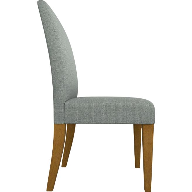  Best Home Furnishings Myer 9780HB/1 Dining Chair - Power Blue/Honey Birch IMAGE 3