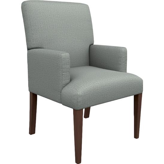  Best Home Furnishings Denai 9790DW/1 Dining Chair - Power Blue/Dark Walnut IMAGE 1