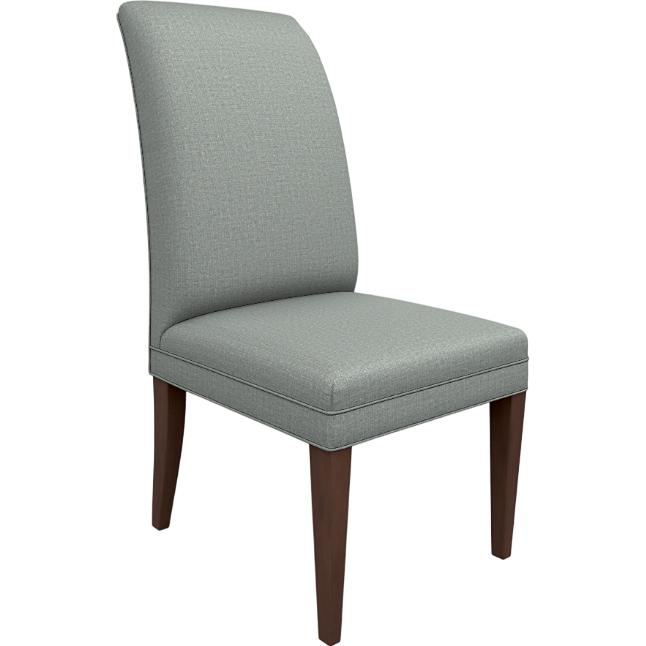  Best Home Furnishings Odell 9800DW/1 Dining Chair - Power Blue/Dark Walnut IMAGE 1