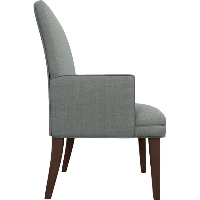  Best Home Furnishings Nonte 9820DW/1 Dining Chair - Power Blue/Dark Walnut IMAGE 3