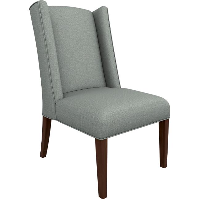  Best Home Furnishings Chrisney 9830DW/2 Dining Chair - Power Blue/Dark Walnut IMAGE 1