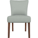  Best Home Furnishings Jazla 9850DW/2 Dining Chair - Power Blue/Dark Walnut IMAGE 2