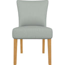  Best Home Furnishings Jazla 9850HB/2 Dining Chair - Power Blue/Honey Birch IMAGE 2