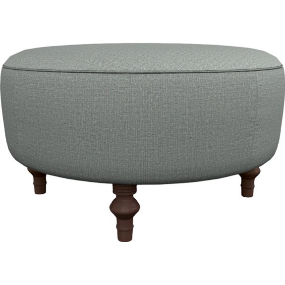  Best Home Furnishings Renae 9900DW2P Bench With Two (2) Pillows - Power Blue/Dark Walnut IMAGE 1