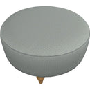  Best Home Furnishings Renae 9900HB2P Bench With Two (2) Pillows - Power Blue/Honey Birch IMAGE 2