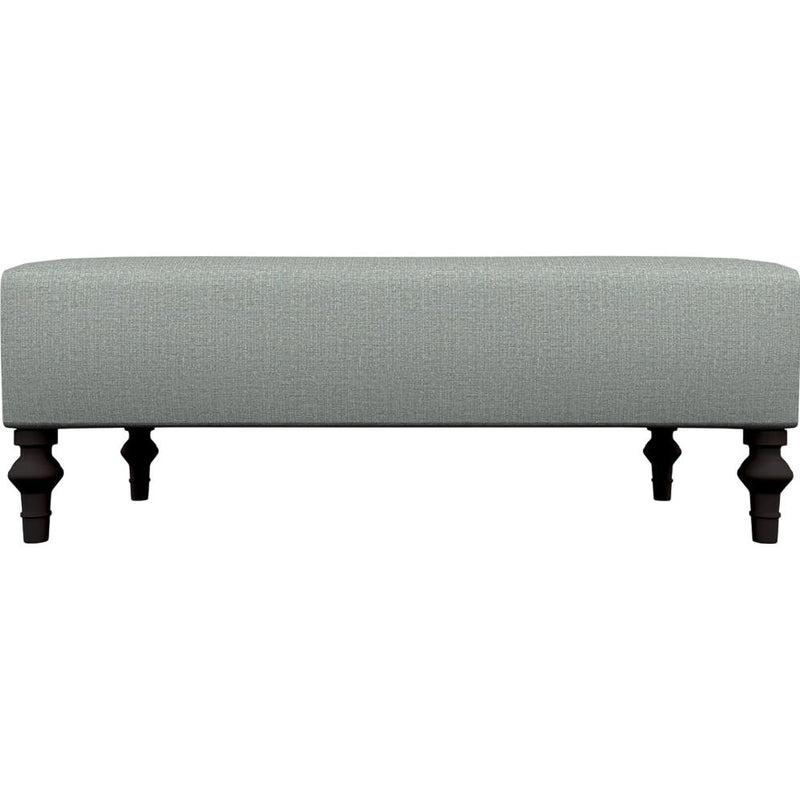  Best Home Furnishings Ryker 9930E2P Bench With Two (2) Pillows - Power Blue/Espresso IMAGE 2