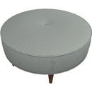  Best Home Furnishings Odon 9970DW2P Bench With Two (2) Pillows - Power Blue/Dark Walnut IMAGE 2