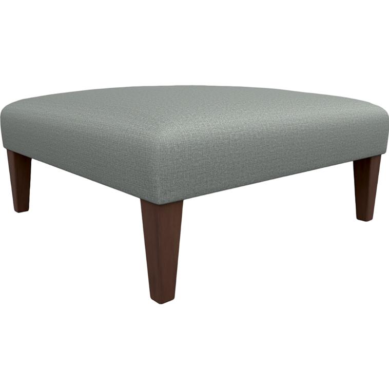  Best Home Furnishings Vero 9980DW2P Bench With Two (2) Pillows - Power Blue/Dark Walnut IMAGE 1