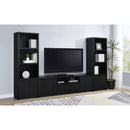 Coaster Furniture Winfield 706223 78-inch 2-door TV Stand Media Console - Black IMAGE 10
