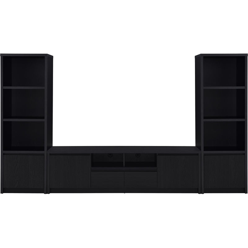  Coaster Furniture Winfield 706223 78-inch 2-door TV Stand Media Console - Black IMAGE 11
