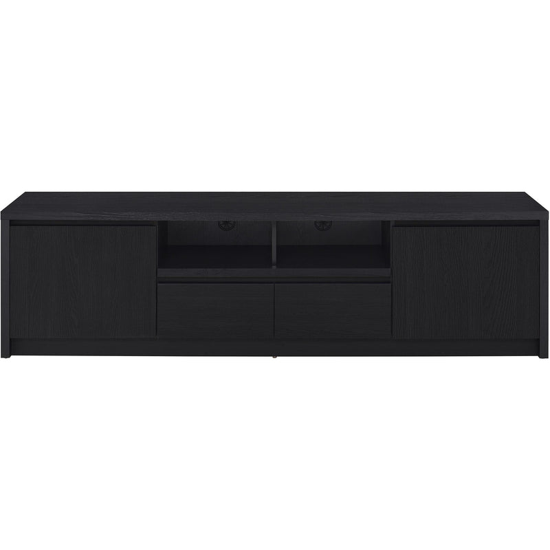  Coaster Furniture Winfield 706223 78-inch 2-door TV Stand Media Console - Black IMAGE 4