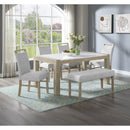  Crown Mark Hazel 1321T-3866 Genuine Marble Dining Table IMAGE 5