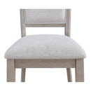  Crown Mark Amara 2215DW-SET 5 pc Round Dinette - Driftwood IMAGE 4