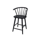  Crown Mark Janna 2981BK-24 Counter Height Stool - Black IMAGE 1