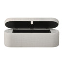  Crown Mark Philipa 4924OT-BENCH Storage Bench - Oatmeal Tweed IMAGE 3