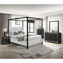  Crown Mark Cora 5262LG-Q Queen Canopy Bed IMAGE 2