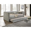  Crown Mark Melody 5328LG Daybed - Light Grey IMAGE 2