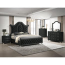  Crown Mark Cameo B2180-K King Bed - Black IMAGE 3