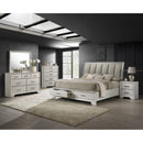  Crown Mark Jaymes B6582-11 Dresser Mirror - White Mist IMAGE 3